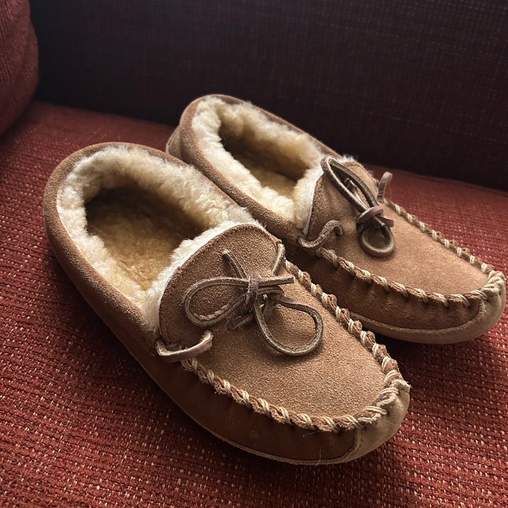 LL Bean Wicked Good Kids Moccasins